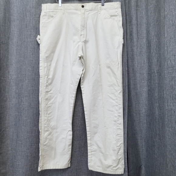 Dickies Original Painter's Pants Sherwin Williams White Men’s 42x32 (act. 42x31) - Picture 2 of 10